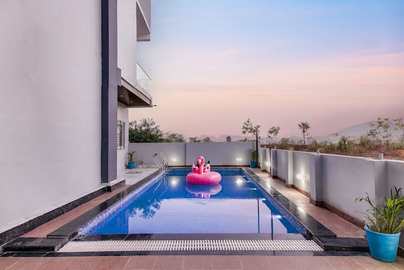 StayVista at Prathaniya Villa | Luxury Villa with Private Pool in Udaipur - StayVista at Prathaniya Villa | Luxury Villa with Private Pool in Udaipur Asha Vihar, opposite Police Anveshan Bhawan, Tiger Hills, Badgaon, Udaipur, Rajasthan 313001, India