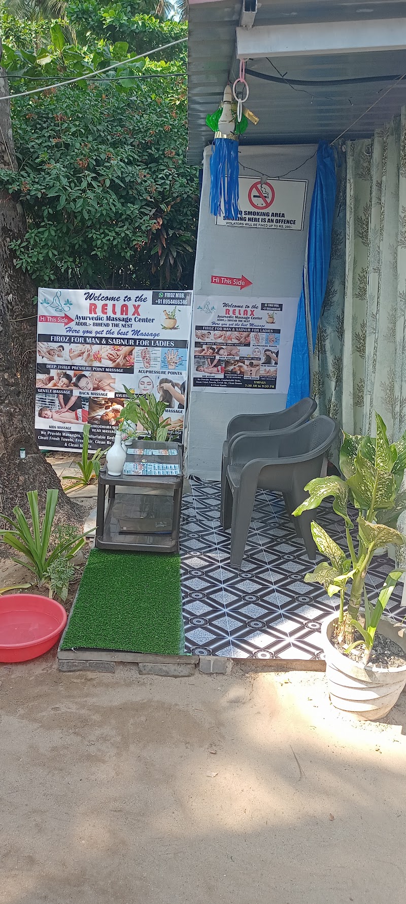 Firoz Relax Ayurvedic Best Massage Center - Firoz Relax Ayurvedic Best Massage Center Ourem Rd, behind The Nest Restaurant, Mohanbagh, Palolem, Canacona, Goa 403702, India