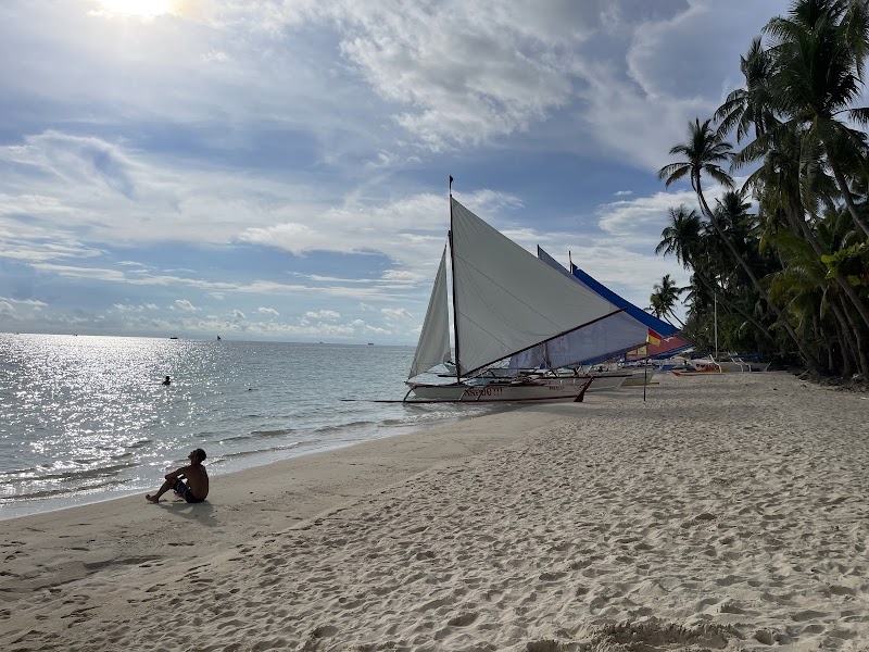 白沙滩 - 白沙滩, White Beach Path, Malay, Aklan, Philippines