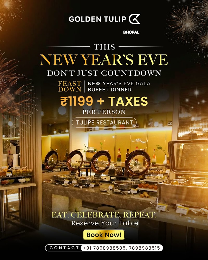 Golden Tulip - Golden Tulip, Narmadapuram Rd, opp. RBI near Parmali Wallace Complex, Zone-I, Maharana Pratap Nagar, Bhopal, Madhya Pradesh 462011, India