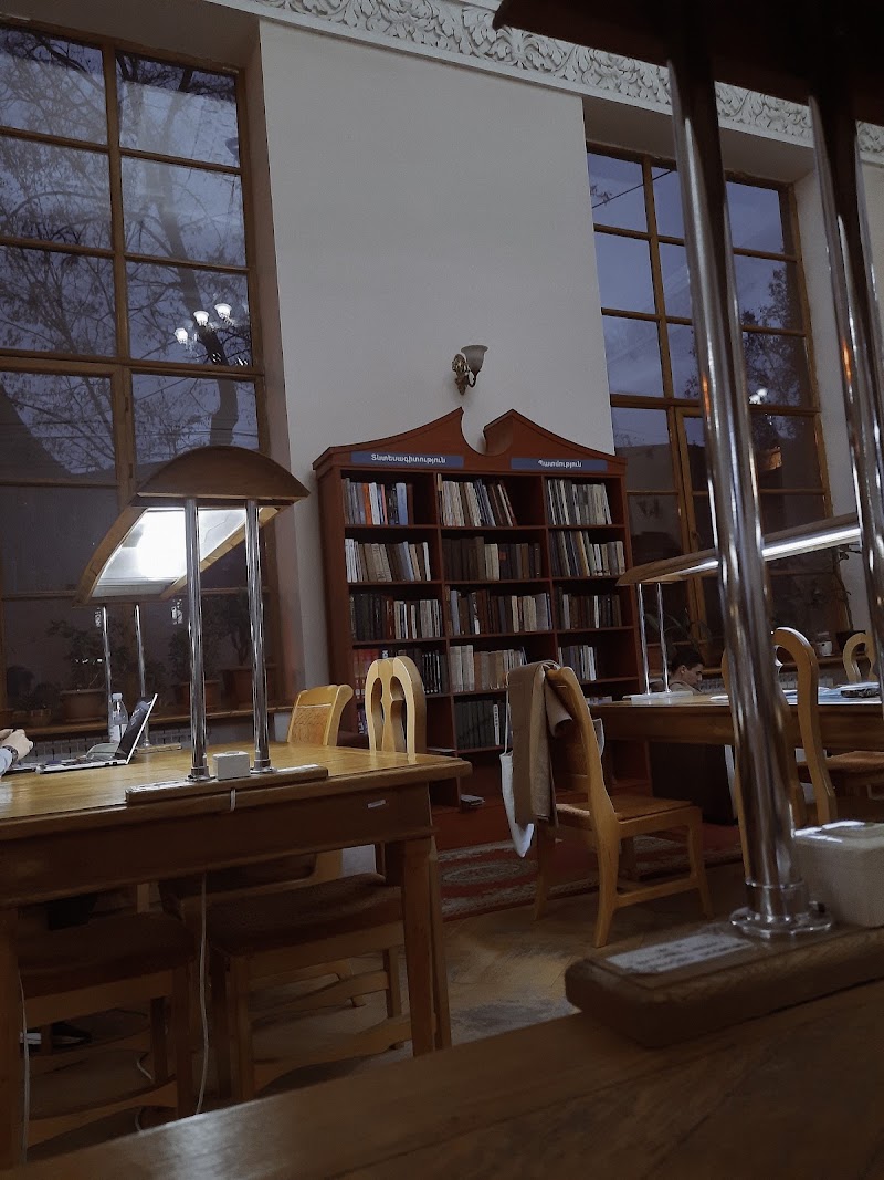 National Library of Armenia - National Library of Armenia 72 Teryan St, Yerevan 0009, Armenia