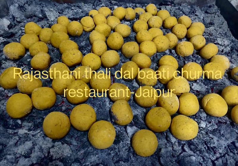 Rajasthani Thali Dal Bati Churma - Rajasthani Thali Dal Bati Churma Gayatri Sadan, AC-4, Sawai Jai Singh Hwy, near Collectorate Circle, Bani Park, Jaipur, Rajasthan 302028, India