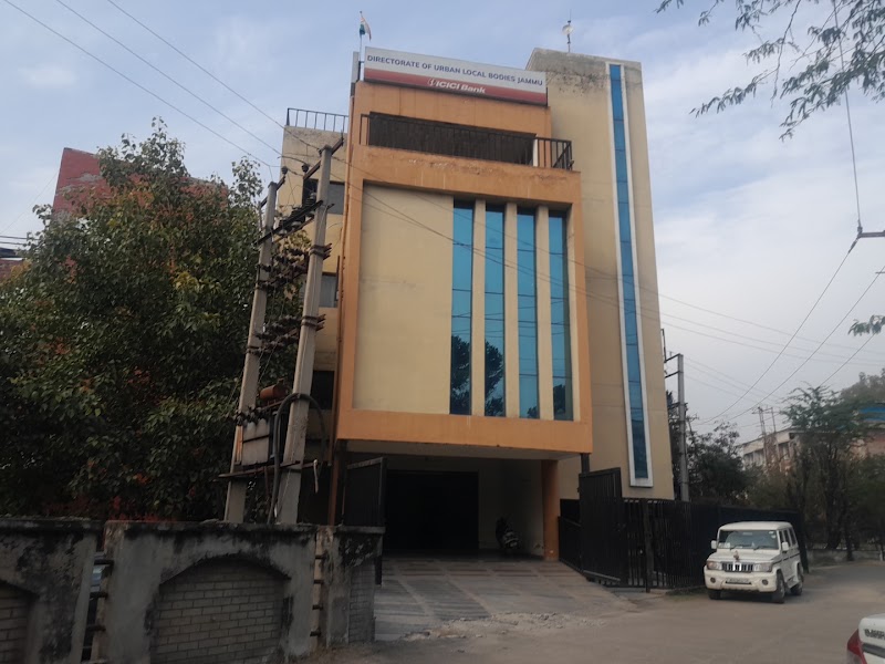Directorate of Urban Local Bodies, Jammu - Directorate of Urban Local Bodies, Jammu Pannama Chowk, near Divisional Commissioner Office, Road, adjoining Office of the Chief Architect, Narwal Mandi, University of Jammu, Gujarbasti, Jammu, 180012