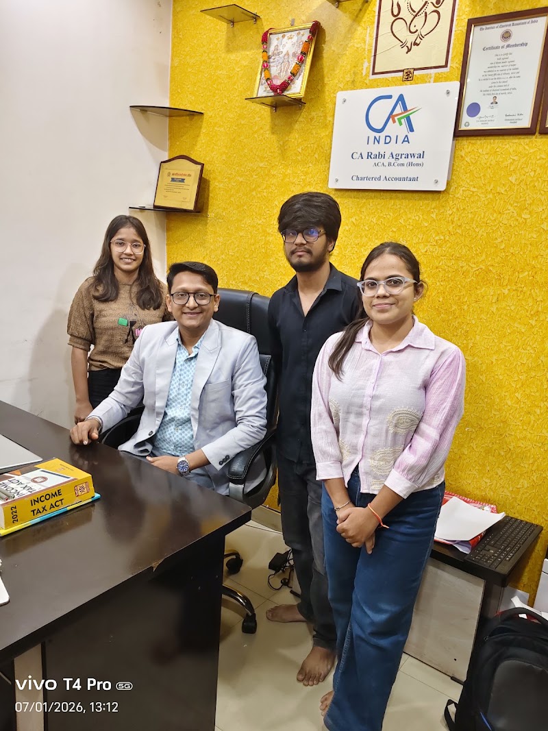 Rabi Agrawal & Associates - CA in Raipur - Rabi Agrawal & Associates - CA in Raipur, GF 28, Ground floor, Shyam Plaza, opp. Old Bus Stand, Pandri, Raipur, Chhattisgarh 492001, India