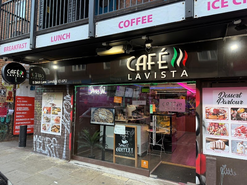 Cafe Lavista - Cafe Lavista 15 Brick Ln, London E1 6PU, UK