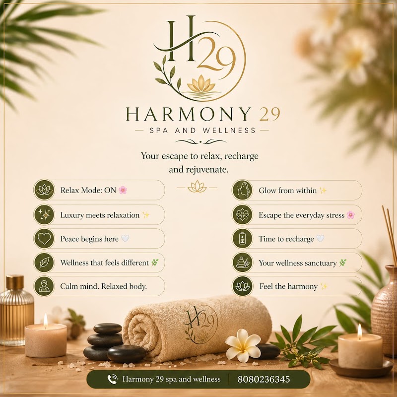 Harmony 29 Spa & Wellness - Harmony 29 Spa & Wellness, Shop No. 16, PALLADIUM EXOTICA, Madhav Nagar, Dhanori, Pune, Maharashtra 411015, India