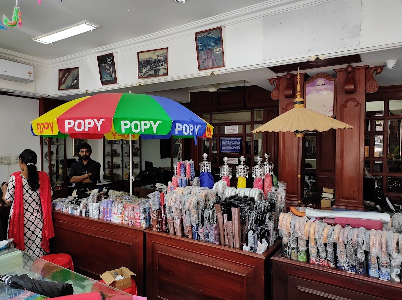 Popy Umbrella Mart - Popy Umbrella Mart, F8XV+7XV, Iron Bridge, Erezha, P.O, Mullakkal, Alappuzha, Kerala 688011, India