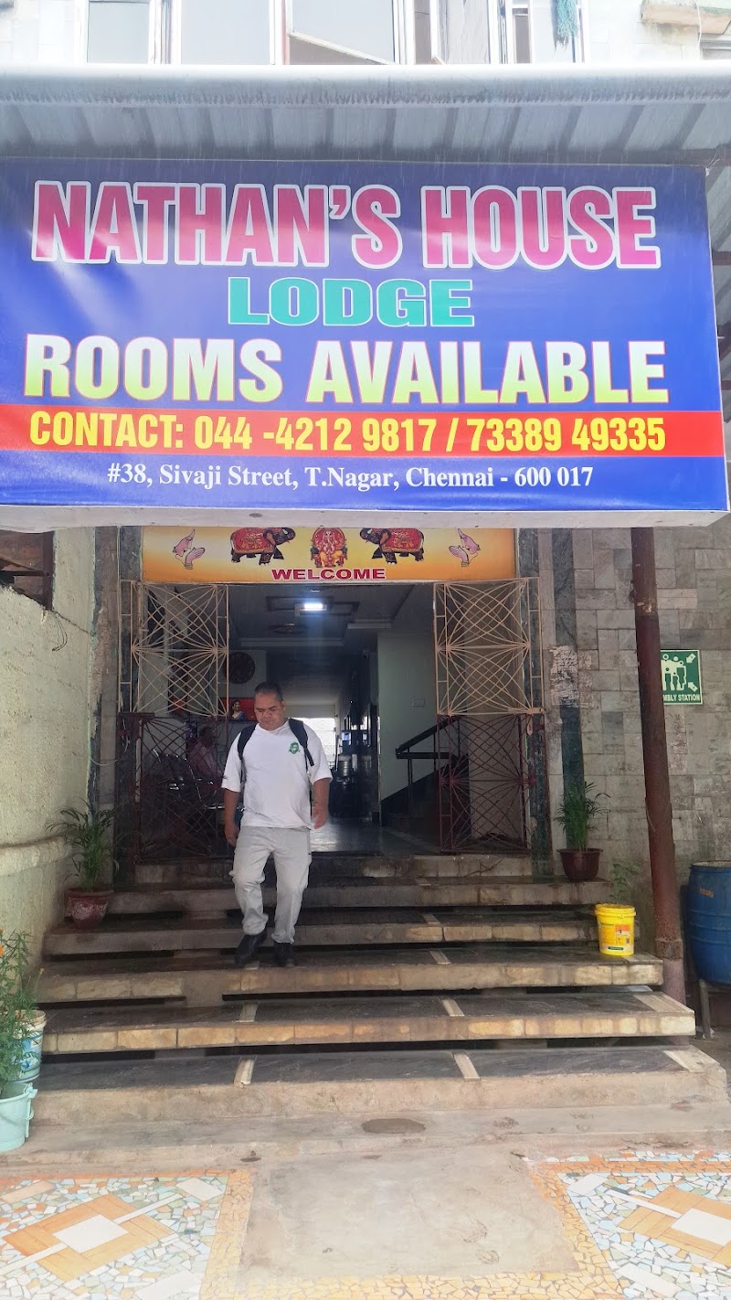 NATHAN LODGE - NATHAN LODGE 38, Sivaji St, T. Nagar, Chennai, Tamil Nadu 600017, India