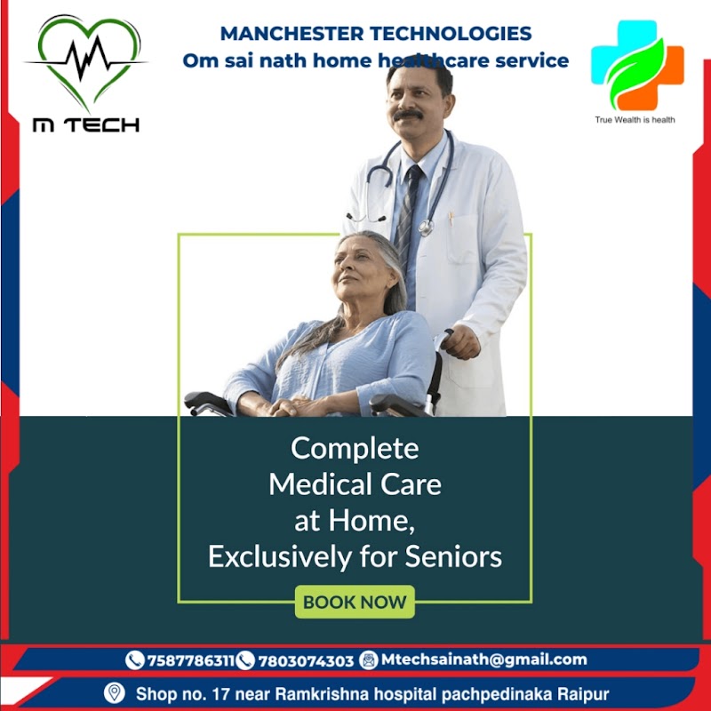 Manchester technologies health care service pvt. Ltd. - Manchester technologies health care service pvt. Ltd. Shop no. 17, near Ramkrishna hospital, Bhairav society, Pachpedi Naka, Raipur, Tikrapara, Chhattisgarh 492001, India