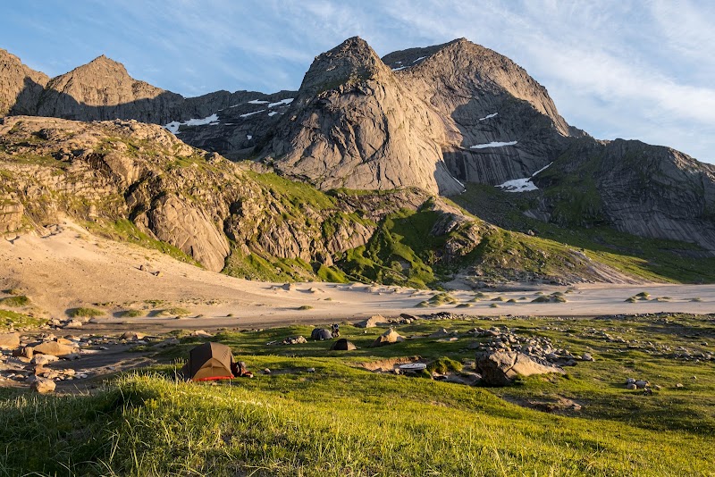 Bunes Beach - Bunes Beach Moskenesøya, Moskenes, Norway