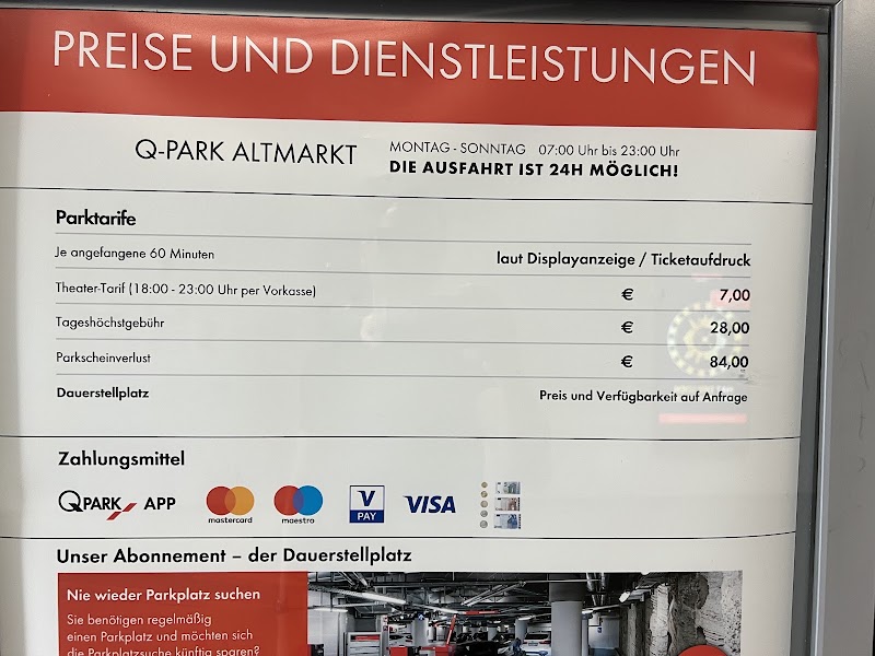 Q-Park Altmarkt - Q-Park Altmarkt, Wilsdruffer Str. 2, 01067 Dresden, Germany