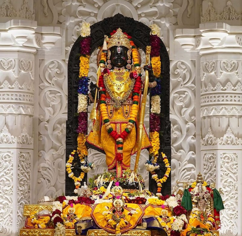 Ramlala Dham Mandir - Ramlala Dham Mandir Bhanumati Rd, Karsewakpuram, Ayodhya, Uttar Pradesh 224123, India