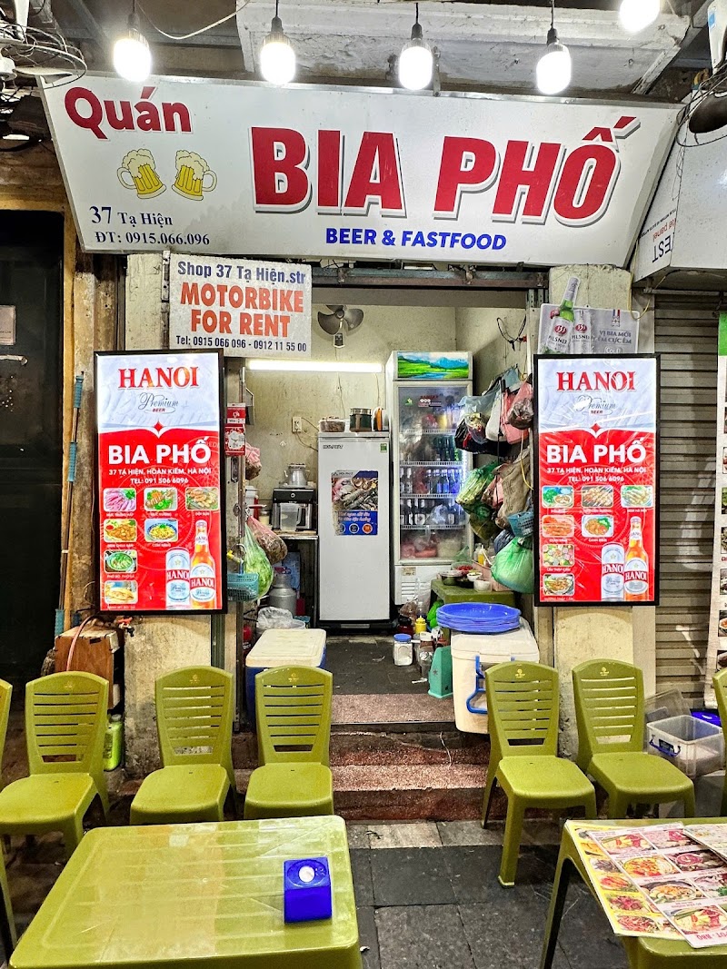 Bia Phố 37 Tạ Hiện - Bia Phố 37 Tạ Hiện 37 P. Tạ Hiện, Phố cổ Hà Nội, Hoàn Kiếm, Hà Nội, Vietnam