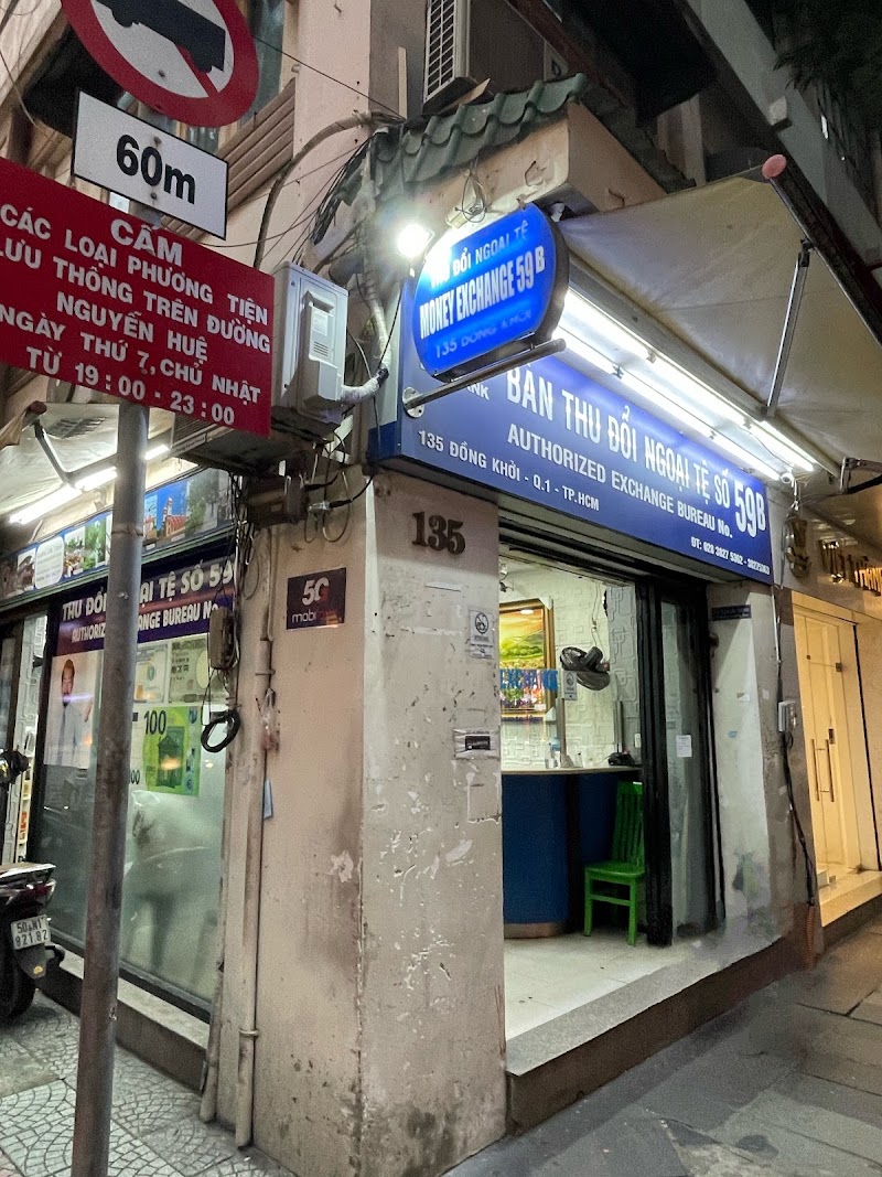 Quầy Thu đổi Ngoại tệ Eximbank 59 - Quầy Thu đổi Ngoại tệ Eximbank 59, 135 Đồng Khởi, Sài Gòn, Hồ Chí Minh, Vietnam