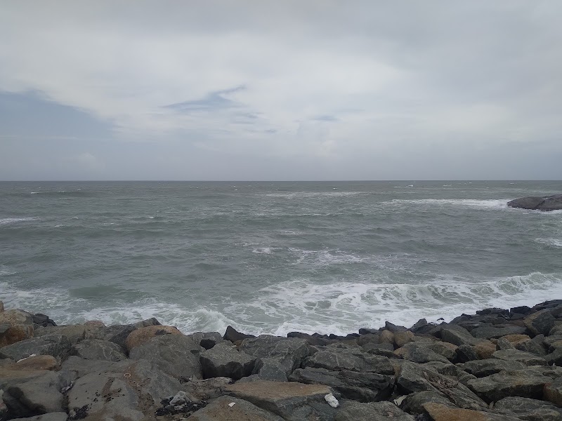 Indira Point - Indira Point, last, rock indian ocean, Kanniyakumari, Tamil Nadu, India