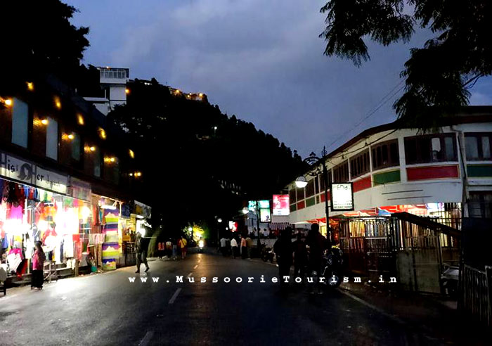 The Mall Road - The Mall Road F34Q+MV4, Mall Rd, Luxmanpuri, Rajmandi, Landour, Mussoorie, Uttarakhand 248179, India