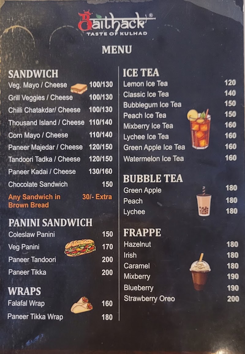 Baithack -Taste of kulhad,Evershine Nagar Malad - Baithack -Taste of kulhad,Evershine Nagar Malad Shop no 8, no 3 Mithchowky, Valeram pooja building, Malad, Evershine Nagar, Malad West, Mumbai, Maharashtra 400064, India