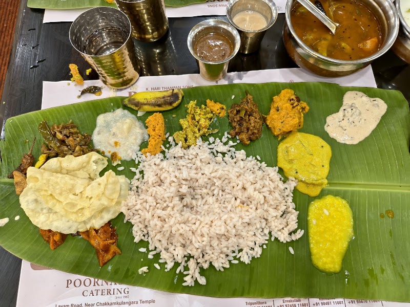 Poornasree ELA SADHYA - Poornasree ELA SADHYA Usha Square Buidling, 50/1211, Mini Bypass Tripunithura Rd, Gandhi Square, Poonithura, Maradu, Kochi, Kerala 682038, India