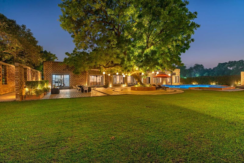 StayVista at The Brick house | Villa with Private Pool in New Delhi - StayVista at The Brick house | Villa with Private Pool in New Delhi, Nh-8, Dwarka Link Rd, D Block, Samalkha, Samalka, New Delhi, Delhi 110097, India