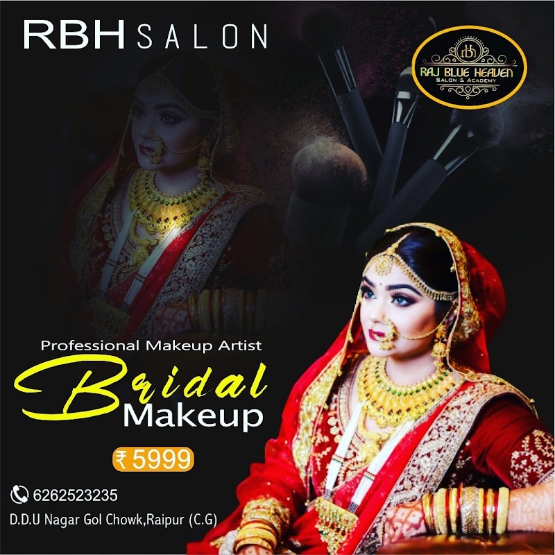 Raj Blue Heaven Salon &Academy - Raj Blue Heaven Salon &Academy DD Nagar Rd, Sector 1, DDU Nagar, Amanaka, Raipur, Chhattisgarh 492013, India