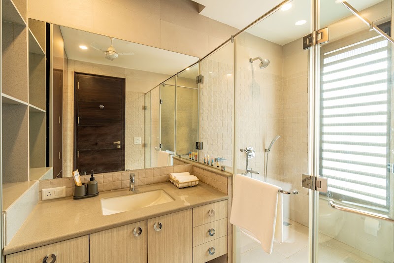StayVista at The Brick house | Villa with Private Pool in New Delhi - StayVista at The Brick house | Villa with Private Pool in New Delhi, Nh-8, Dwarka Link Rd, D Block, Samalkha, Samalka, New Delhi, Delhi 110097, India