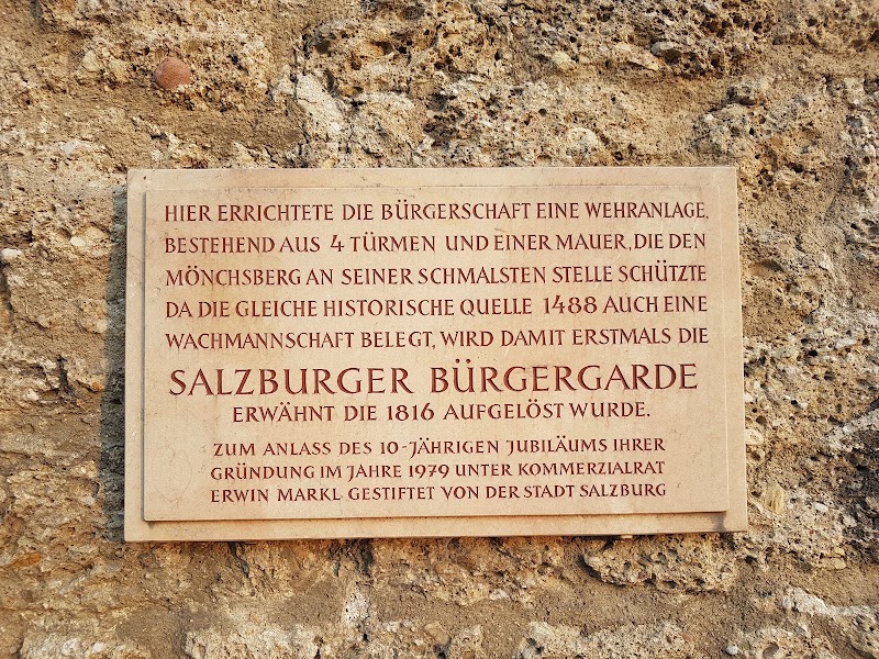 Bürgerwehr - Bürgerwehr, Mönchsberg 19, 5020 Salzburg, Austria