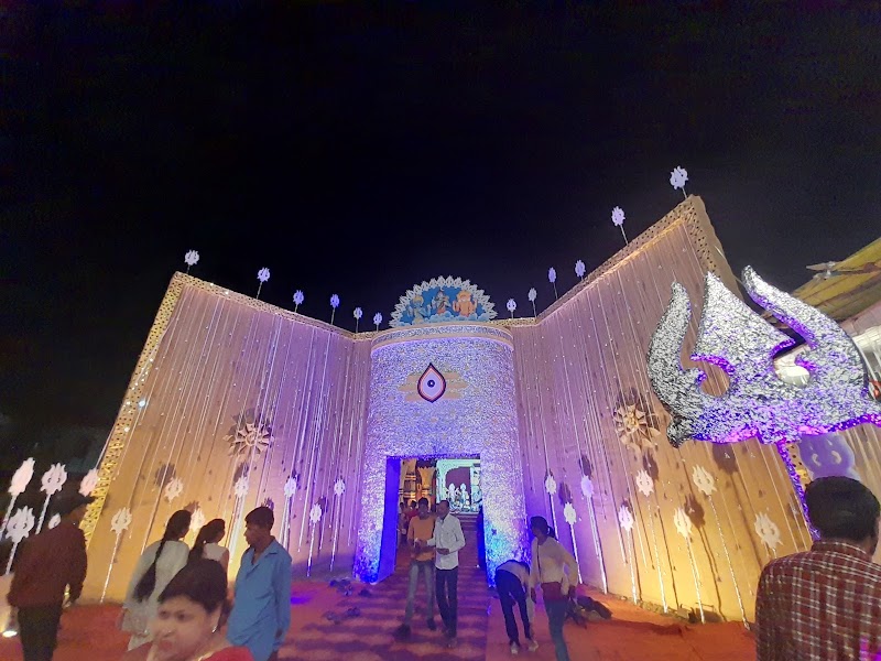 Risali Bengali pandal, Sarbojanin durgotsab samiti - Risali Bengali pandal, Sarbojanin durgotsab samiti, 58FJ+C4P, Ruabandha Sector, Ruabandha, Bhilai, Chhattisgarh 490006, India