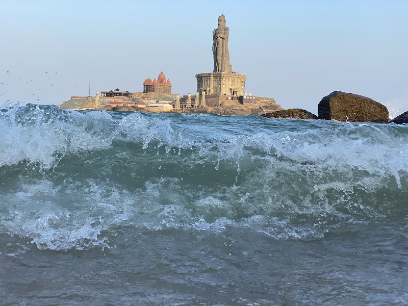 Indira Point - Indira Point, last, rock indian ocean, Kanniyakumari, Tamil Nadu, India