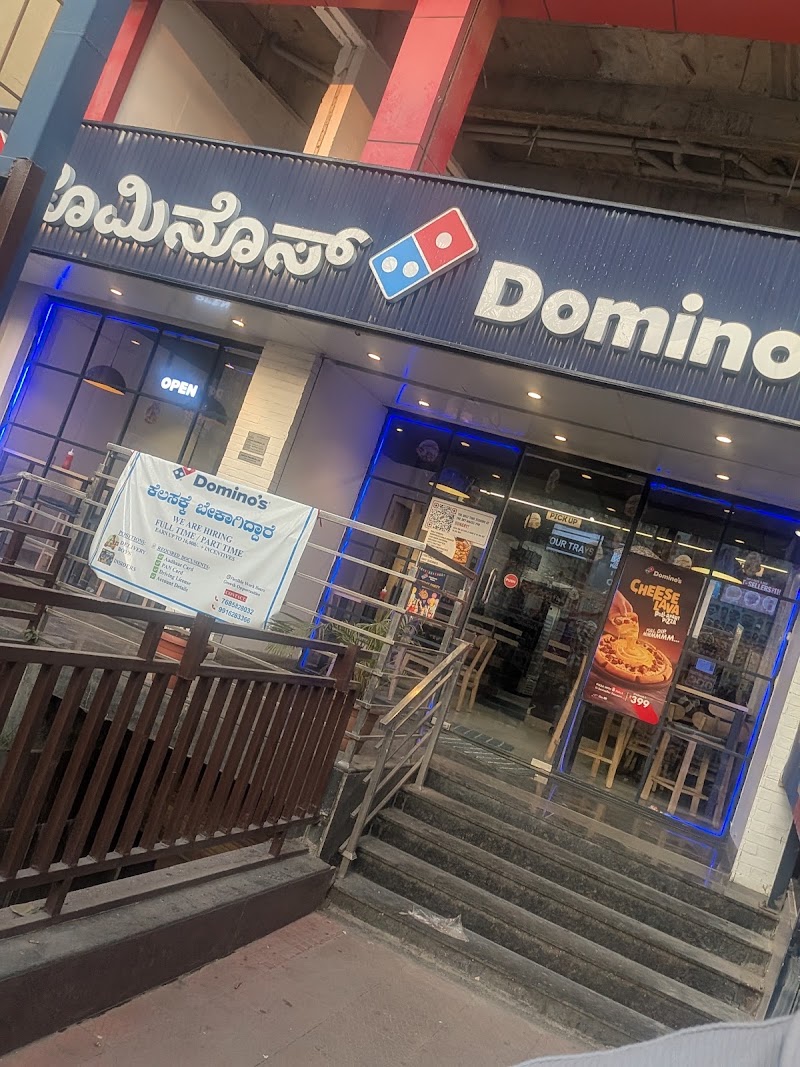 Domino's Pizza - Domino's Pizza, Railway Station, Krantiveera, Sangolli Rayanna Cir, KSR, Gandhi Nagar, Bengaluru, Karnataka 560009, India