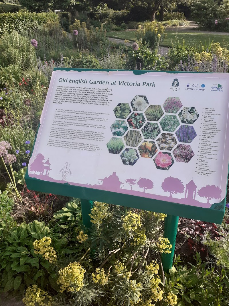 Victoria Park Old English Garden - Victoria Park Old English Garden, Grove Rd., Bow, London E3 5TB, UK