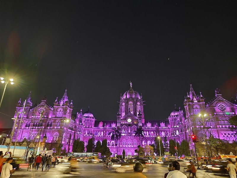 CST Railway Station - CST Railway Station WRQM+XVM, Dhobi Talao, Chhatrapati Shivaji Terminus Area, Fort, Mumbai, Maharashtra 400001, India