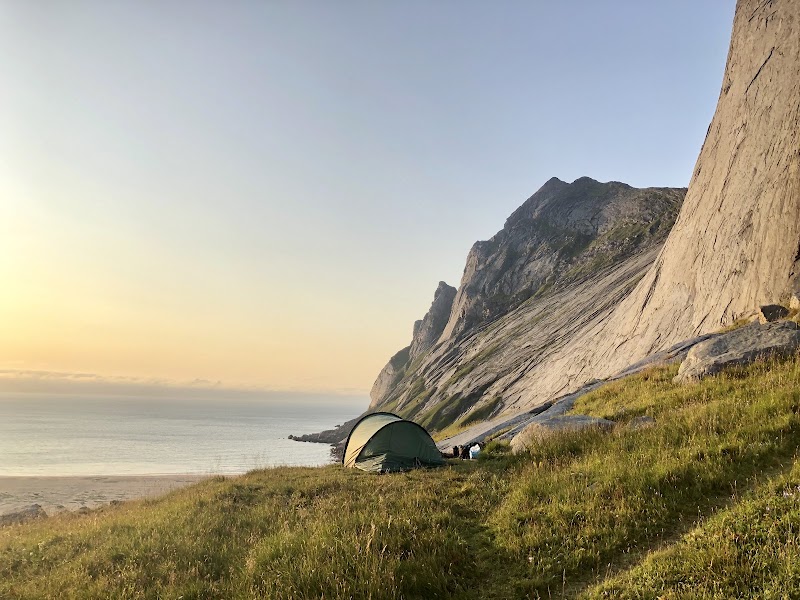 Bunes Beach - Bunes Beach Moskenesøya, Moskenes, Norway