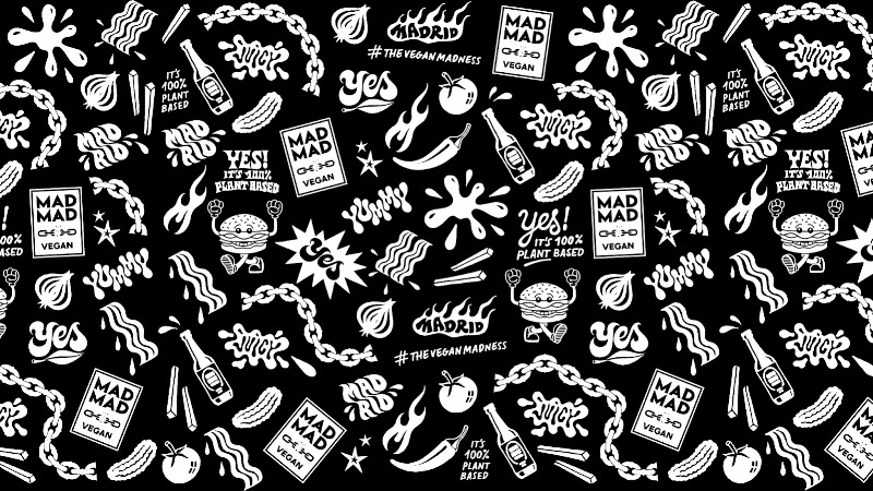 Mad Mad Vegan Barcelona - Mad Mad Vegan Barcelona Carrer d'Aribau, 65, Eixample, 08008 Barcelona, Spain