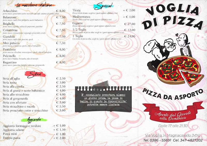 Voglia di Pizza - Voglia di Pizza, Via Voglia, 14, 46020 Magnacavallo MN, Italy