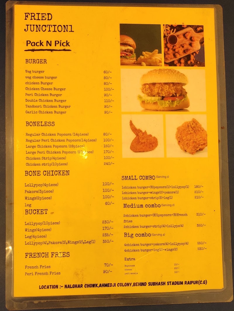 Fried Junction - Fried Junction 21/28, Civil Lines, Raipur, Chhattisgarh 492001, India