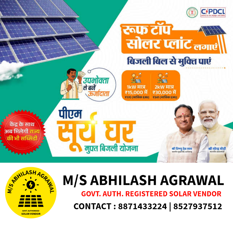 M/S ABHILASH AGRAWAL - M/S ABHILASH AGRAWAL, CHOUHAN PARK VIEW, B1, Junwani Rd, Anustha Residency, Bhilai, Chhattisgarh 490020, India