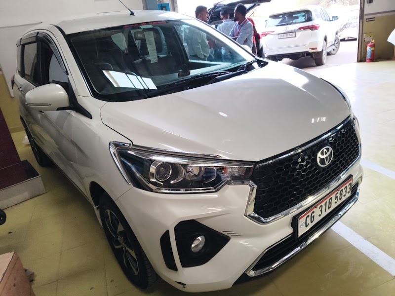 JD TOYOTA Bilaspur - JD TOYOTA Bilaspur, Near Reliance Petrol Pump, NH 130, Raipur - Bilaspur Expy, Highway, Parsada, Chhattisgarh 495003, India