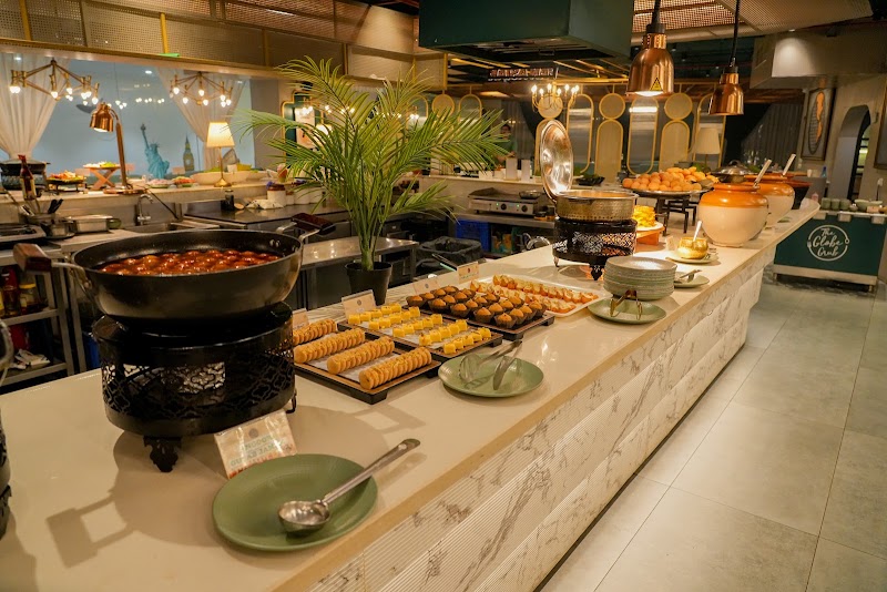 The Globe Grub | Buffet Restaurant - The Globe Grub | Buffet Restaurant SECOND FLOOR, Apurupa Towers, H.NO. 8-2-293/82/A/245, Road No. 36, behind jathara restaurant, Jawahar Colony, Jubilee Hills, Hyderabad, Telangana 500033, India