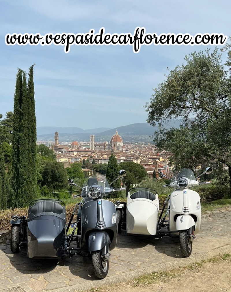 Vespa Sidecar Tour Florence