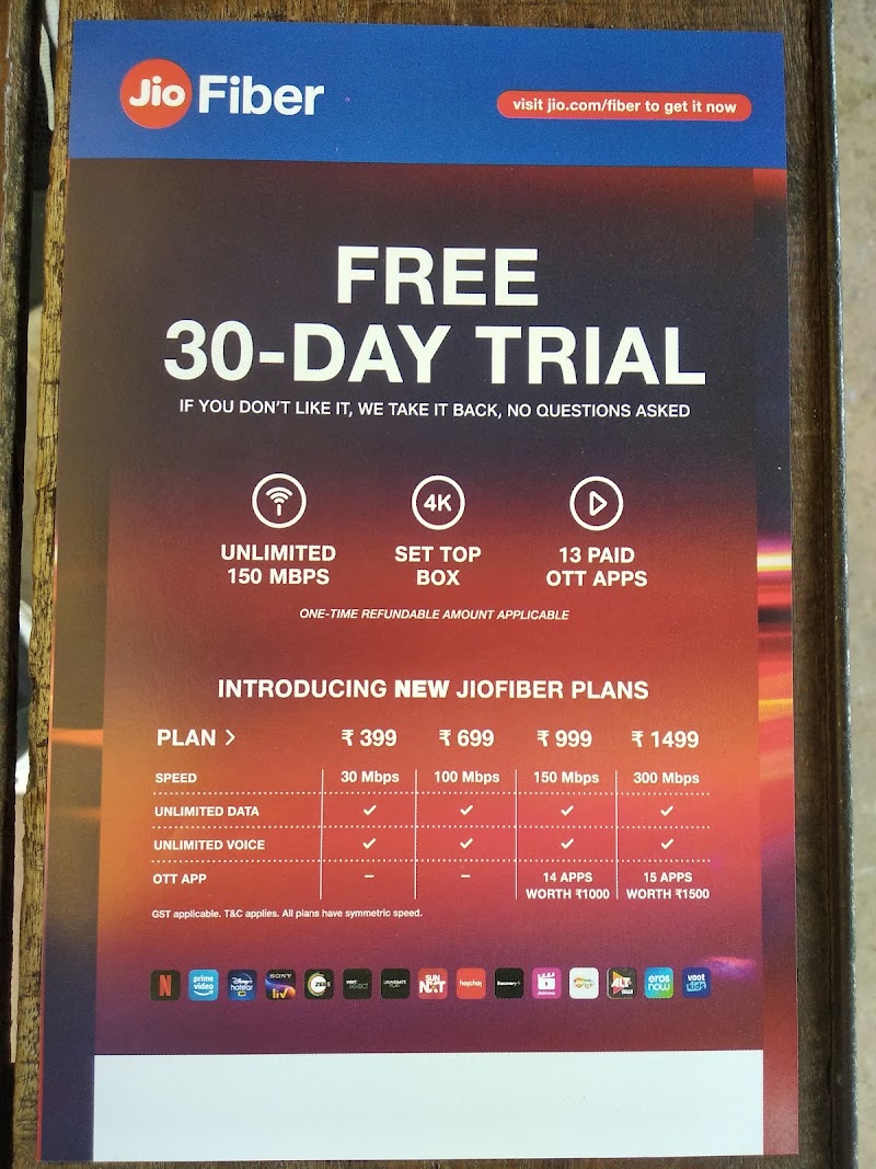 Jio Fiber Durg Bhilai