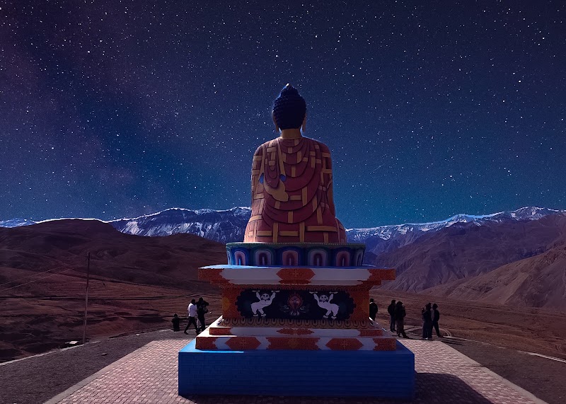 Langza Buddha Statue - Langza Buddha Statue, 73GM+8FV, Langza, Hikam, Himachal Pradesh 172114, India