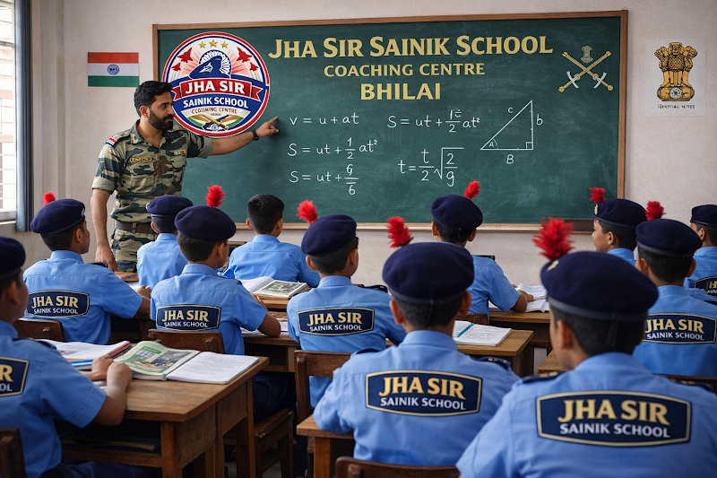 Jha sir bhilai Sainik School coaching centre - Jha sir bhilai Sainik School coaching centre Near Sigdi Dosa, Smriti Nagar, Bhilai, Chhattisgarh 490020, India