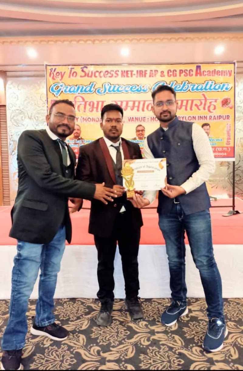 KEY TO SUCCESS COACHING RAIPUR - KEY TO SUCCESS COACHING RAIPUR, F-4 KANCHAN GANGA PHASE-2, Near Saraswati Shishu Mandir, Infront of APPU SWEETS, DDU Nagar, Amanaka, Raipur, Chhattisgarh 492010, India