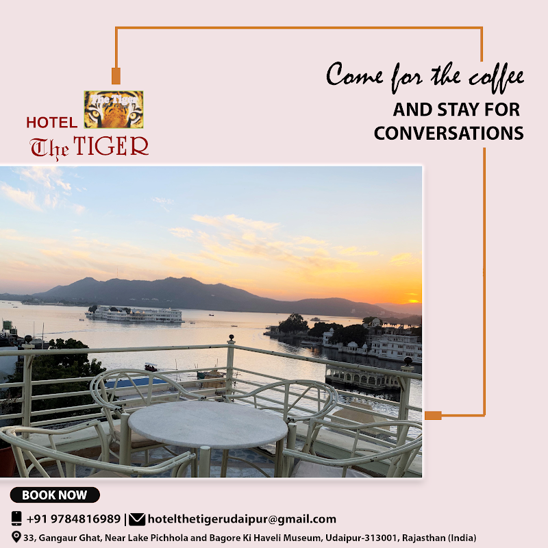 Hotel The Tiger - Hotel The Tiger, Gangaur Ghat Marg, Hotel Gangaur Palace, Pichola, Udaipur, Rajasthan 313004, India