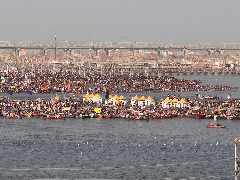 Sangam View and Selfie Point - Sangam View and Selfie Point CV9J+RM3 Sachcha Ashram, Arail Rd, near Shri Tapasvi Brahman Ashram, Barna, Naini, Prayagraj, Uttar Pradesh 211008, India