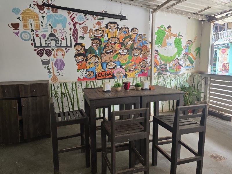 Cuba pure vegetarian - Cuba pure vegetarian beach road, Palolem, Canacona, Goa 403702, India