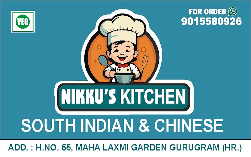 Nikku's kitchen south Indian and Chinese - Nikku's kitchen south Indian and Chinese Shop number 55, maha laxmi garden, Ward No.7, Rajendra Park, Gurgaon Rural, Gurugram, Haryana 122006, India
