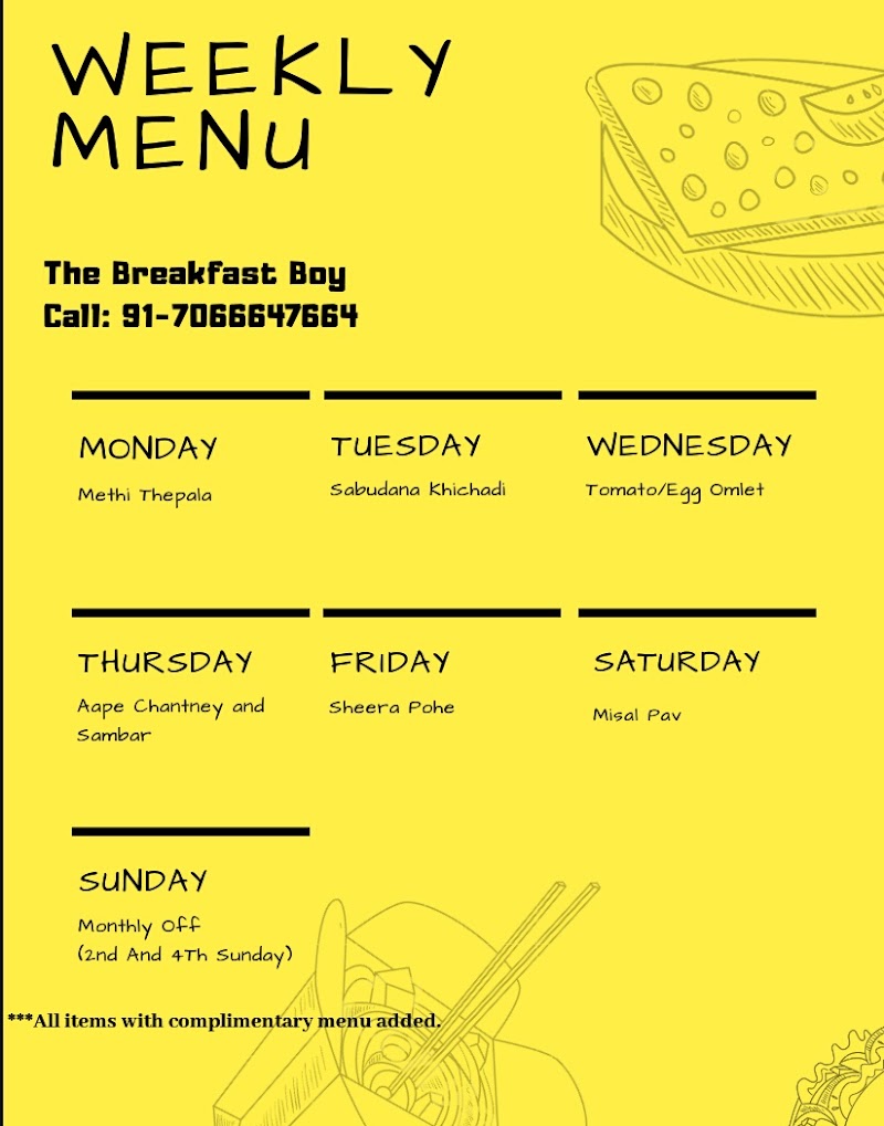 The Breakfast Boy - The Breakfast Boy Sentosa Elysium, Choudhary Park, Shankar Kalat Nagar, Wakad, Pune, Pimpri-Chinchwad, Maharashtra 411057, India