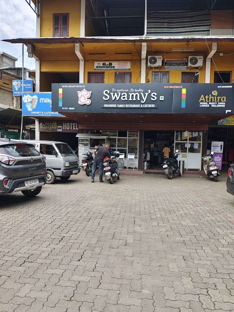 Swamy's Vegetarian Restaurant - Swamy's Vegetarian Restaurant Annex,aluva, Lourde Centre, Sub Jail Rd, Periyar Nagar, Kochi, Aluva, Kerala 683101, India