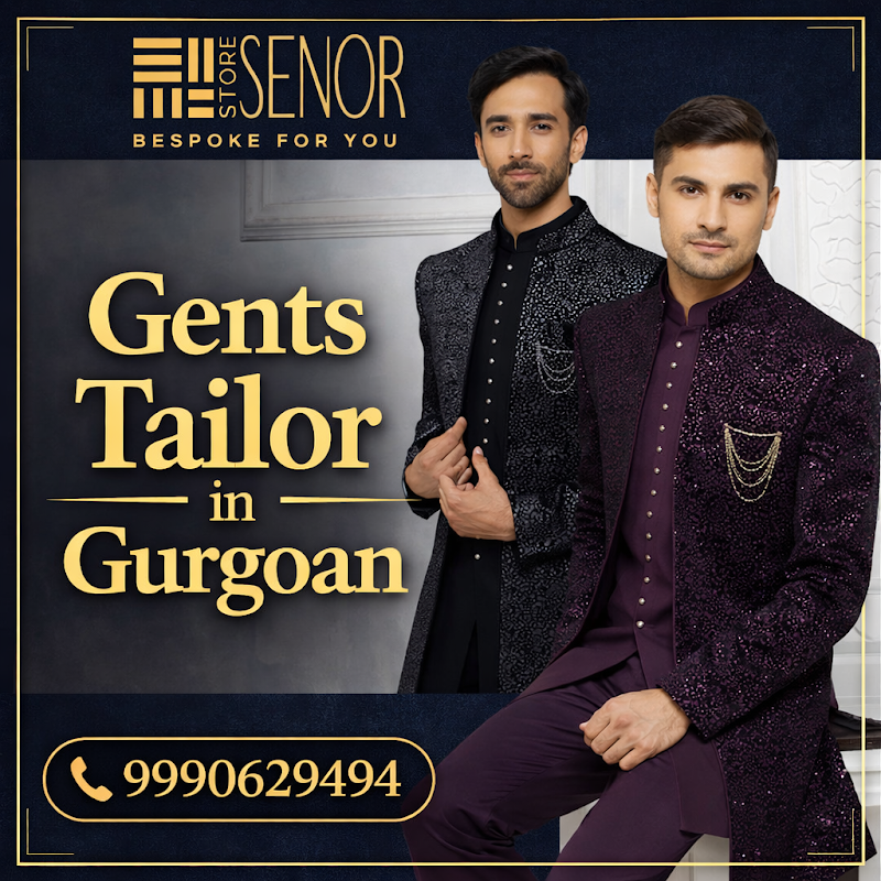 STORE SENOR Kurta Pyjama Sherwani Shop Custom Suits Mens Tailor Gents Tailor in Gurgaon - STORE SENOR Kurta Pyjama Sherwani Shop Custom Suits Mens Tailor Gents Tailor in Gurgaon PVR City Centre, Mehrauli-Gurgaon Rd, Sector 28, Maruti Housing Colony, Sarhol, Gurugram, Haryana 122003, India